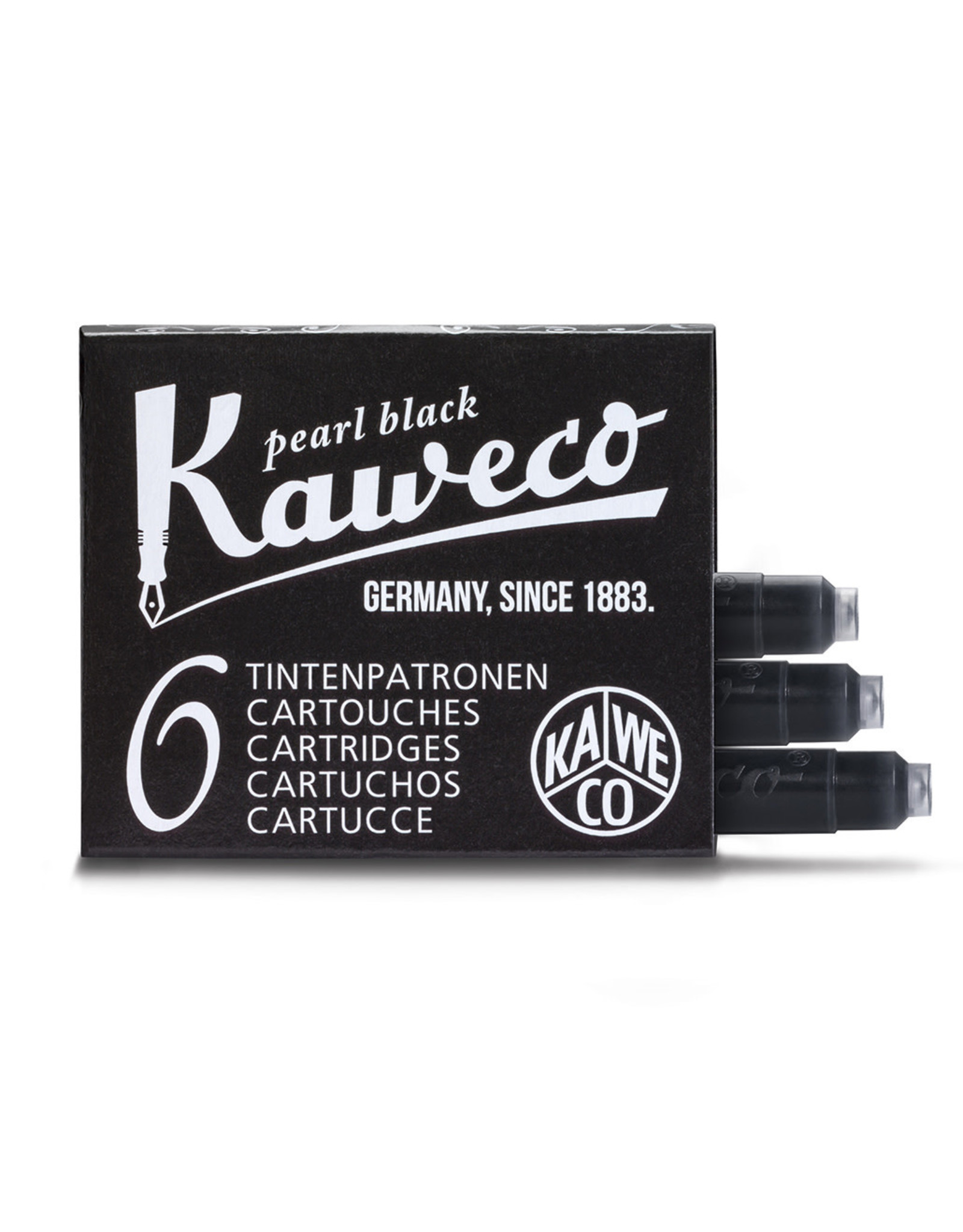 Kaweco Kaweco Ink Cartridges 6pcs Black
