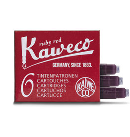 Kaweco Kaweco Ink Cartridges 6pcs Red