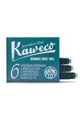 Kaweco Kaweco Ink Cartridges 6pcs Paradise Blue