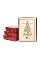 Cavallini Papers & Co. Christmas Tree Box of 10 Notecards