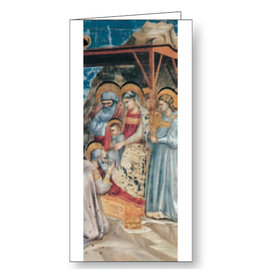 Rossi Giotto Nativity Christmas Notecard