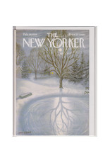 The New Yorker Reflections on Ice A7 Christmas Notecard