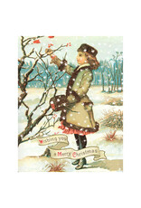 Cartolina Wishing You a Merry Christmas A2 Notecard