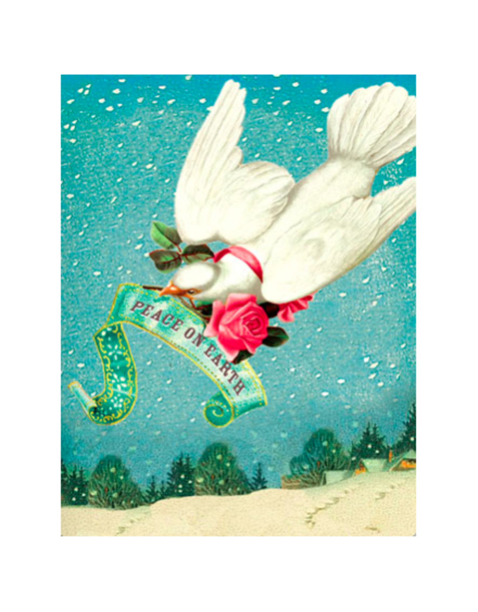 Cartolina Peace on Earth A2 Christmas Notecard