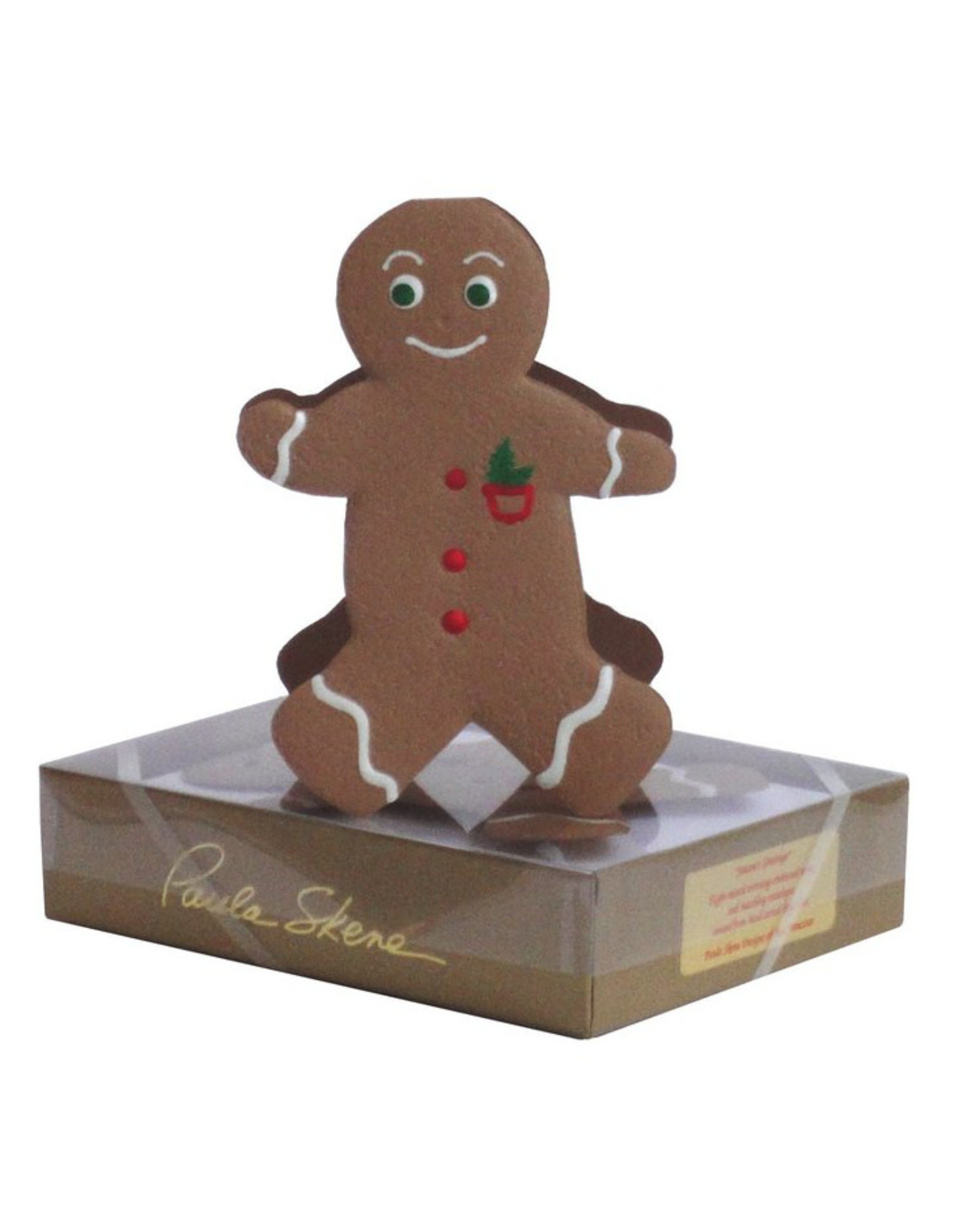 Paula Skene Designs Ginger Bread Man Christmas A6 Notecard