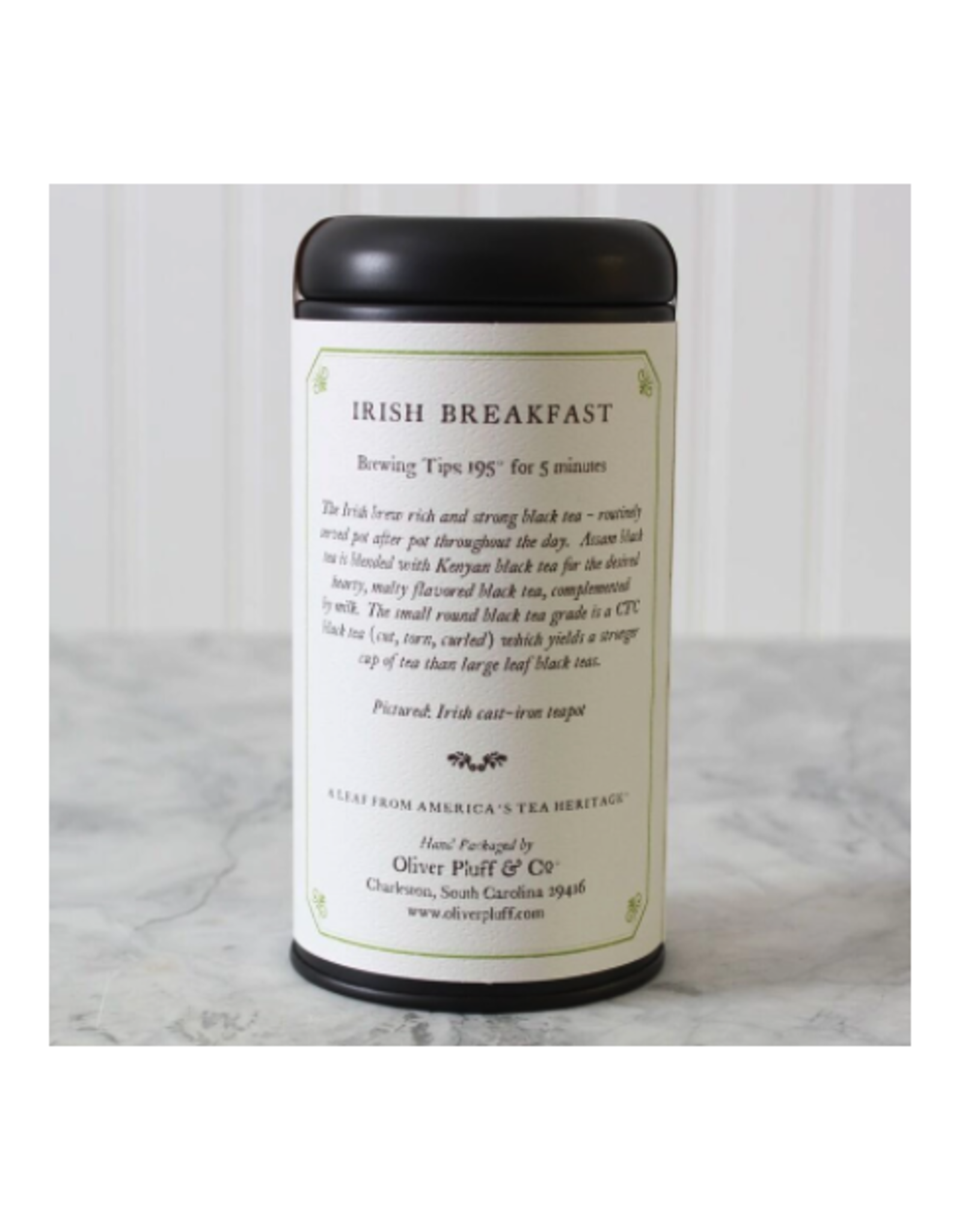 Oliver Pluff & Co. Irish Breakfast 20 Teabags in Tin