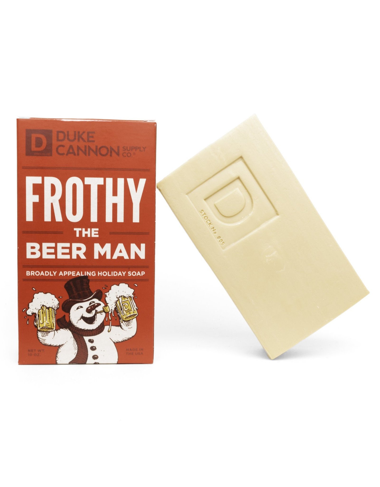 Duke Cannon Supply Co. Frothy the Beer Man Soap