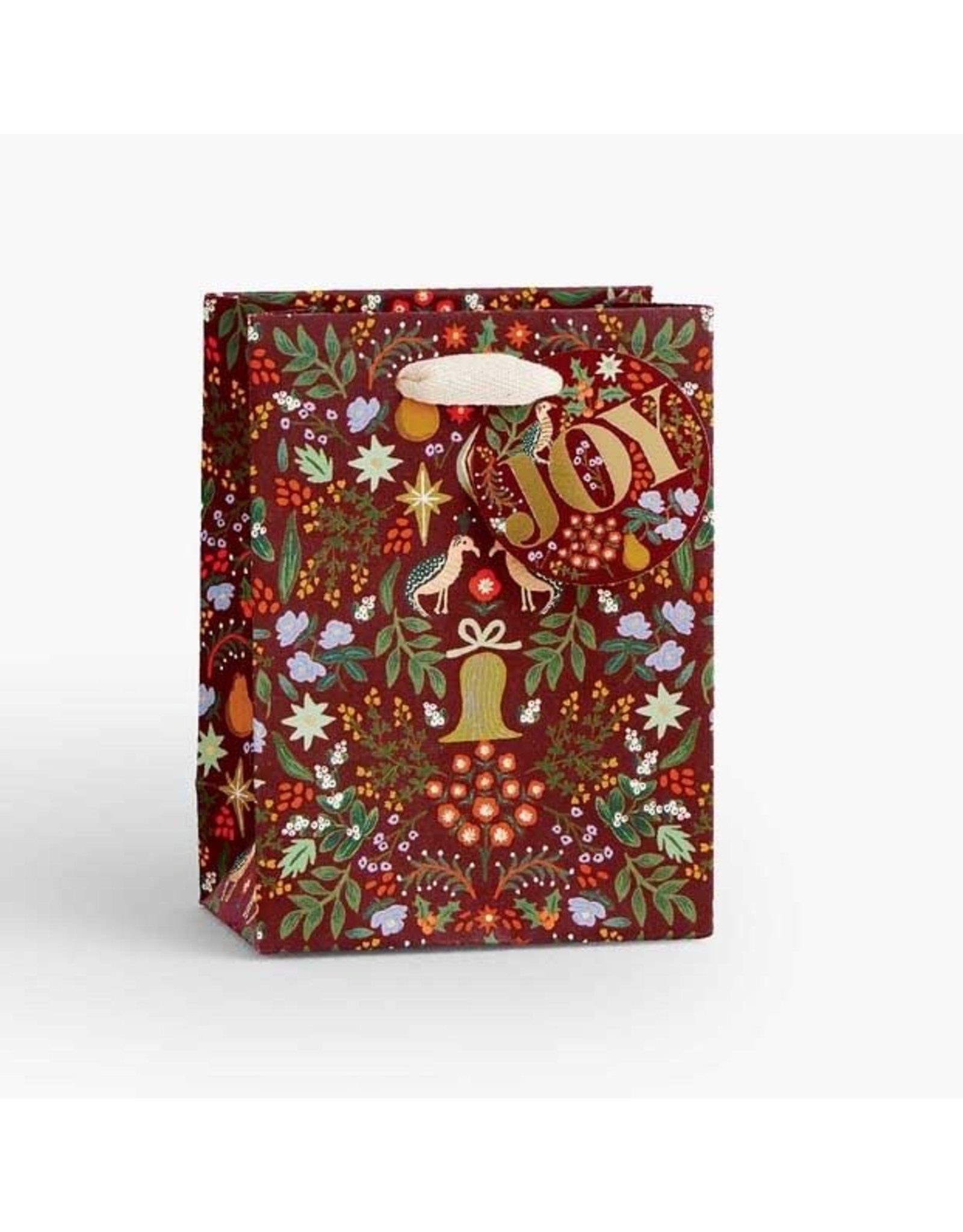 Rifle Paper Co. Small Partridge Christmas Gift Bag