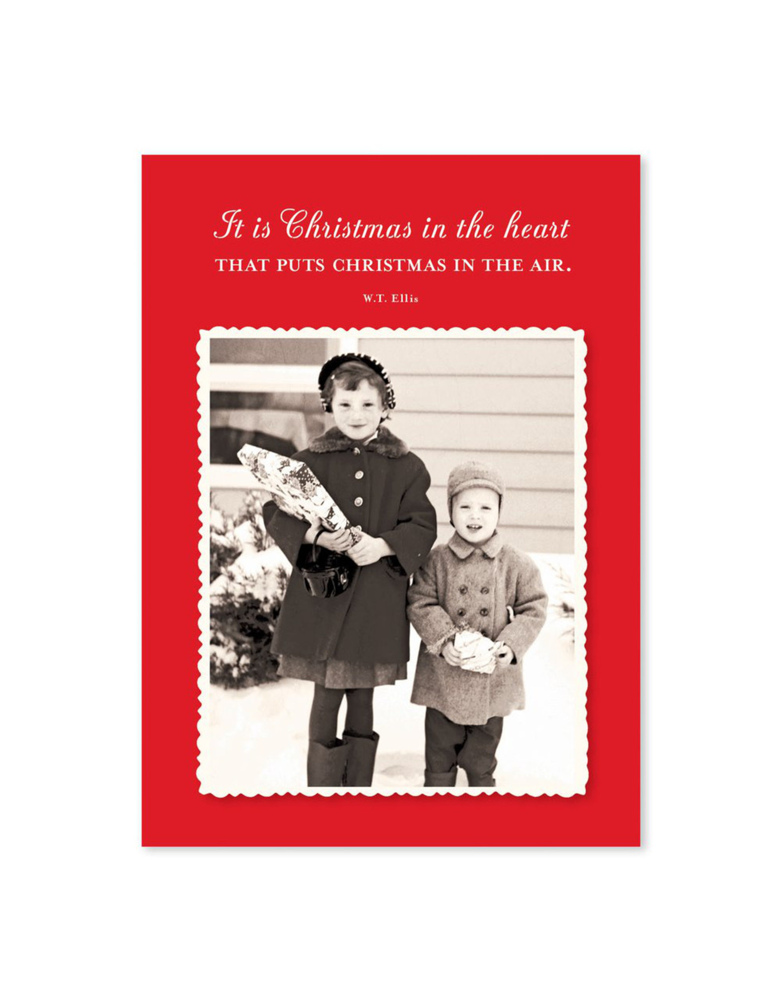 Shannon Martin Christmas in the Heart A7 Notecard