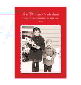 Shannon Martin Christmas in the Heart A7 Notecard