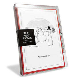 The New Yorker Lookin' Good Frosty! Box of 8 Christmas Notecards