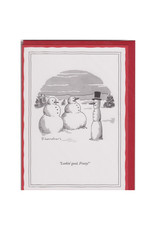 The New Yorker Lookin' Good Frosty! Box of 8 Christmas Notecards