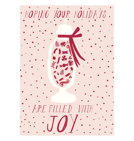 Mr. Boddington's Studio Rudolph's Peppermints A6 Christmas Notecard