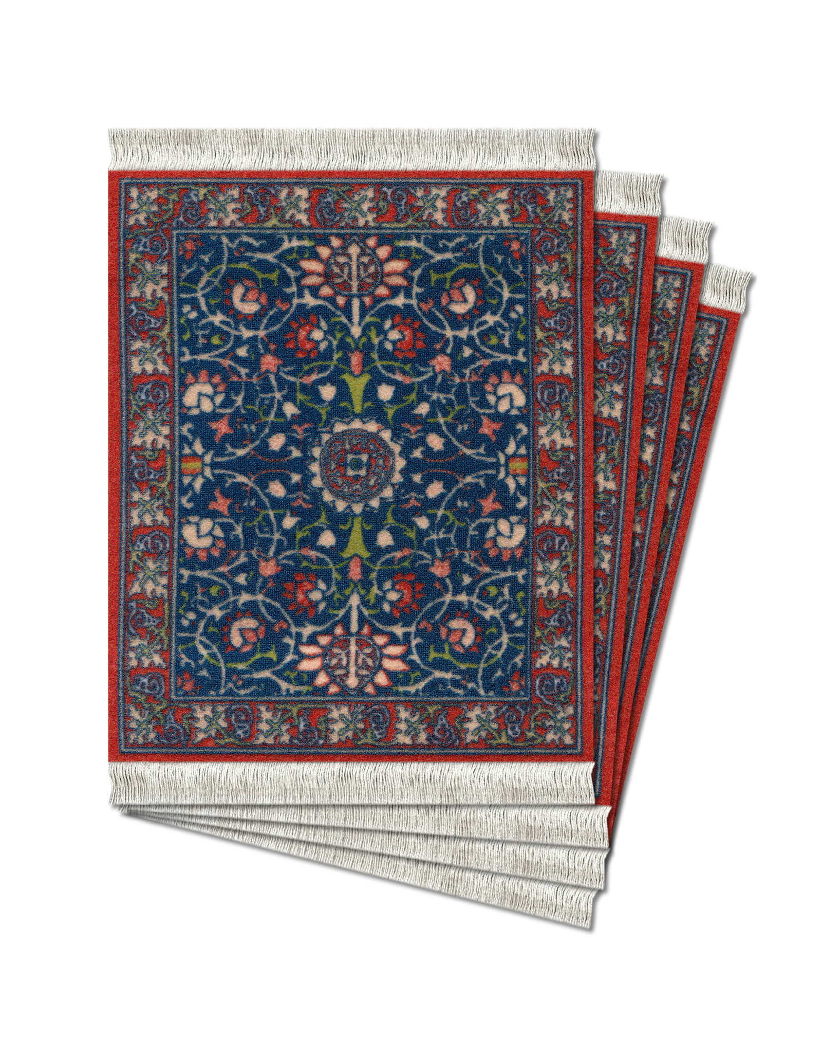 FiberLok Technologies, Inc. William Morris Coaster Rug Set