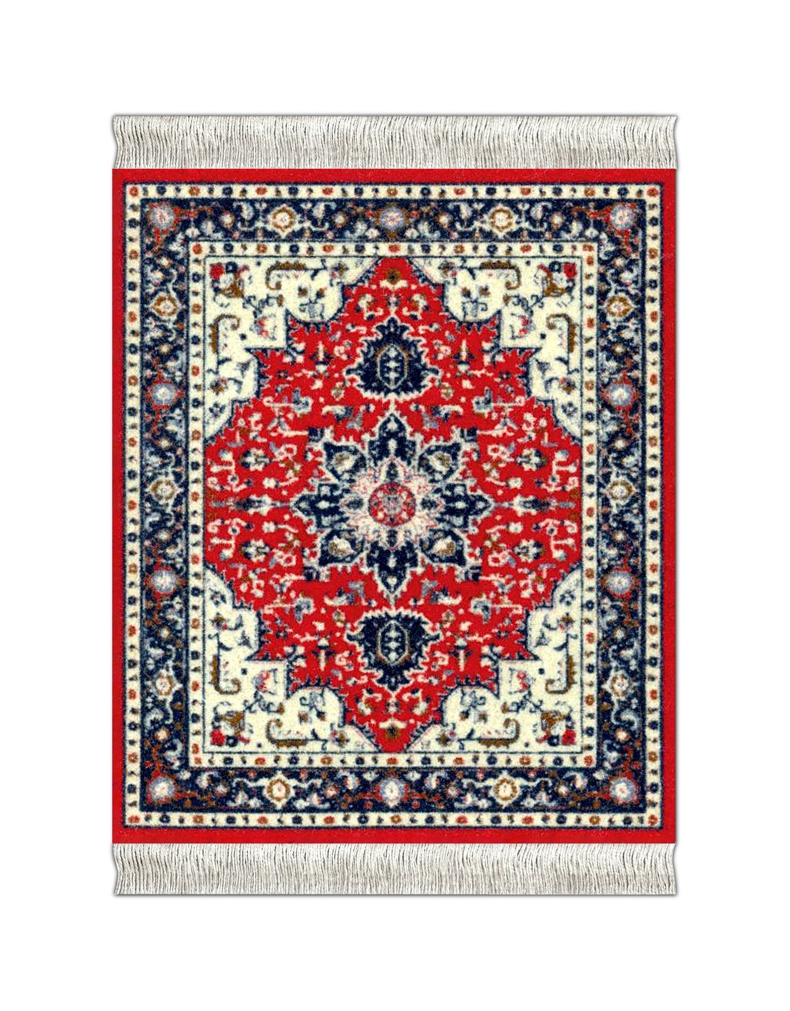FiberLok Technologies, Inc. Oriental Collection Coaster Rug Set