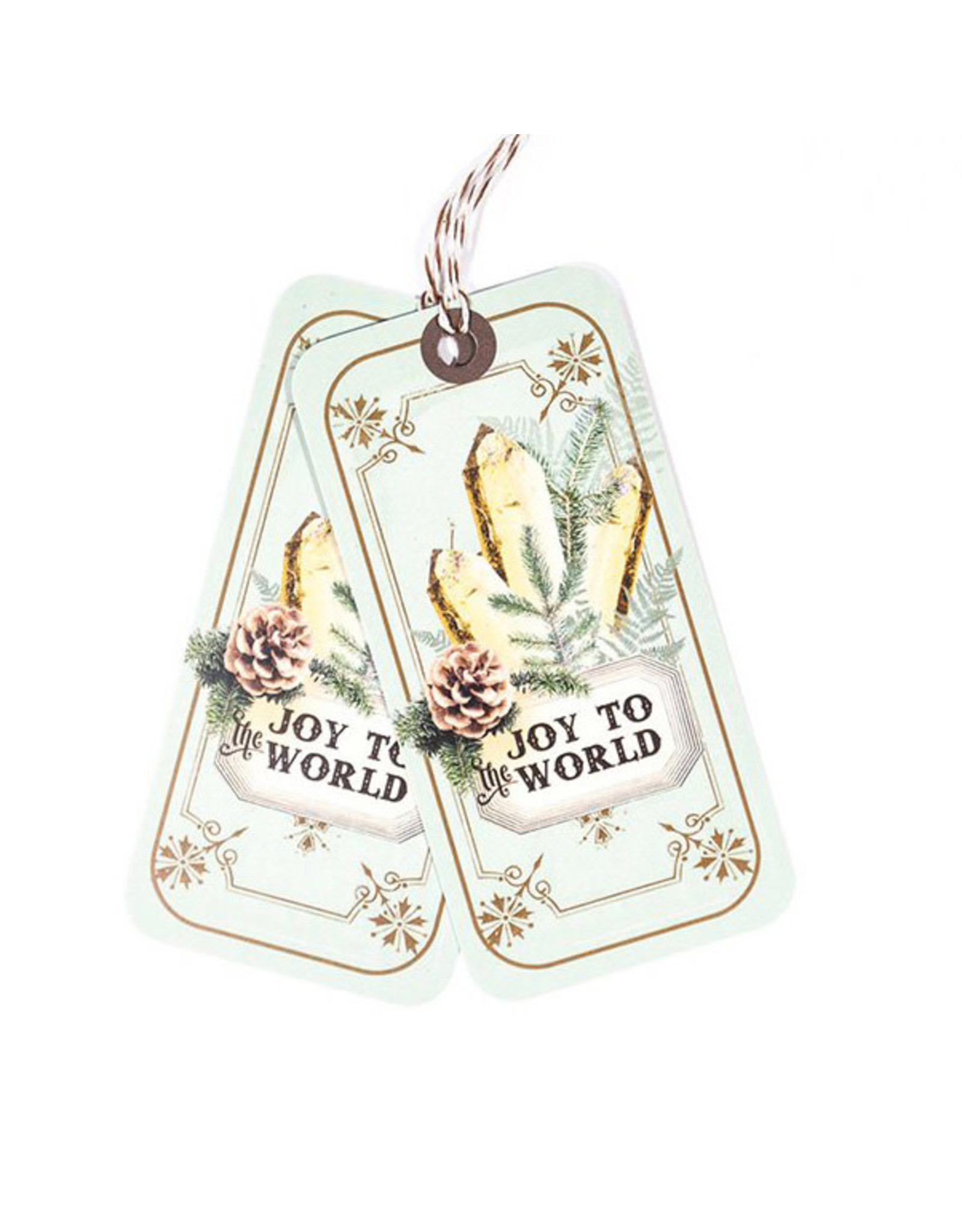Papaya! Crystal Joy Set of 2 Holiday Gift Tags