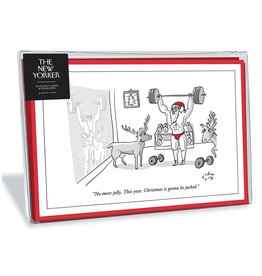 The New Yorker No More Jolly Christmas Box of 8 Notecards