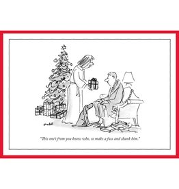 The New Yorker From You Know Who A7 Christmas Notecard