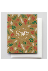 Hammerpress Forest Floor A2 Christmas Notecard