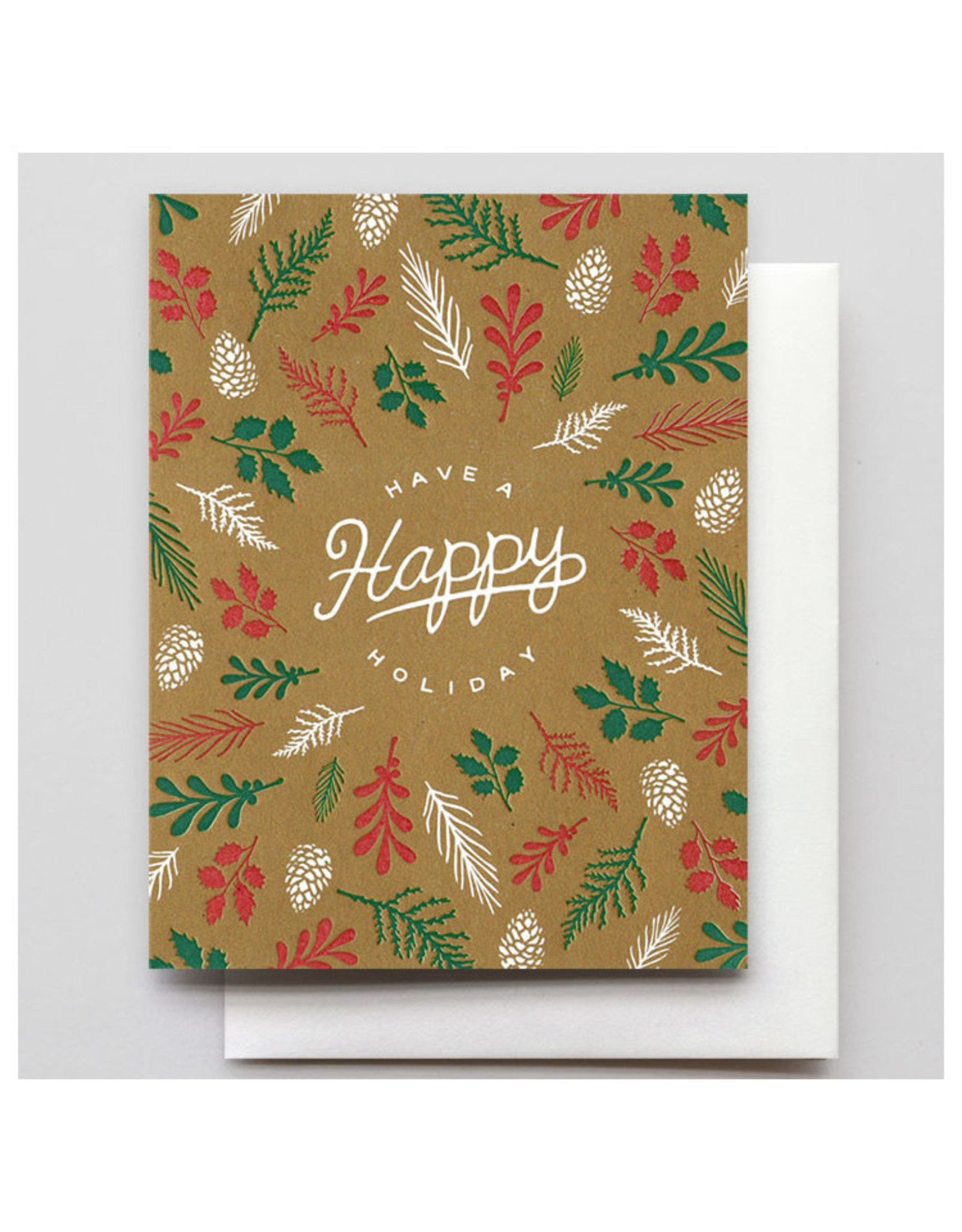 Hammerpress Forest Floor A2 Christmas Notecard