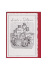 The New Yorker Santa's Helpers A7 Christmas Notecard