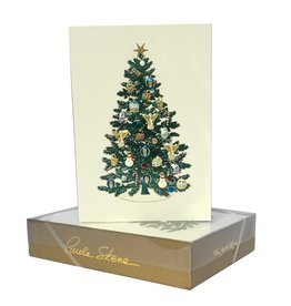 Paula Skene Designs Christmas Tree Box of 8 Notecards