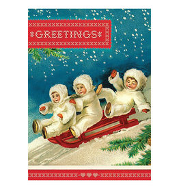Cartolina Greetings A6 Christmas Notecard