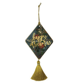 Papaya! Happy Christmas Holiday Ornament