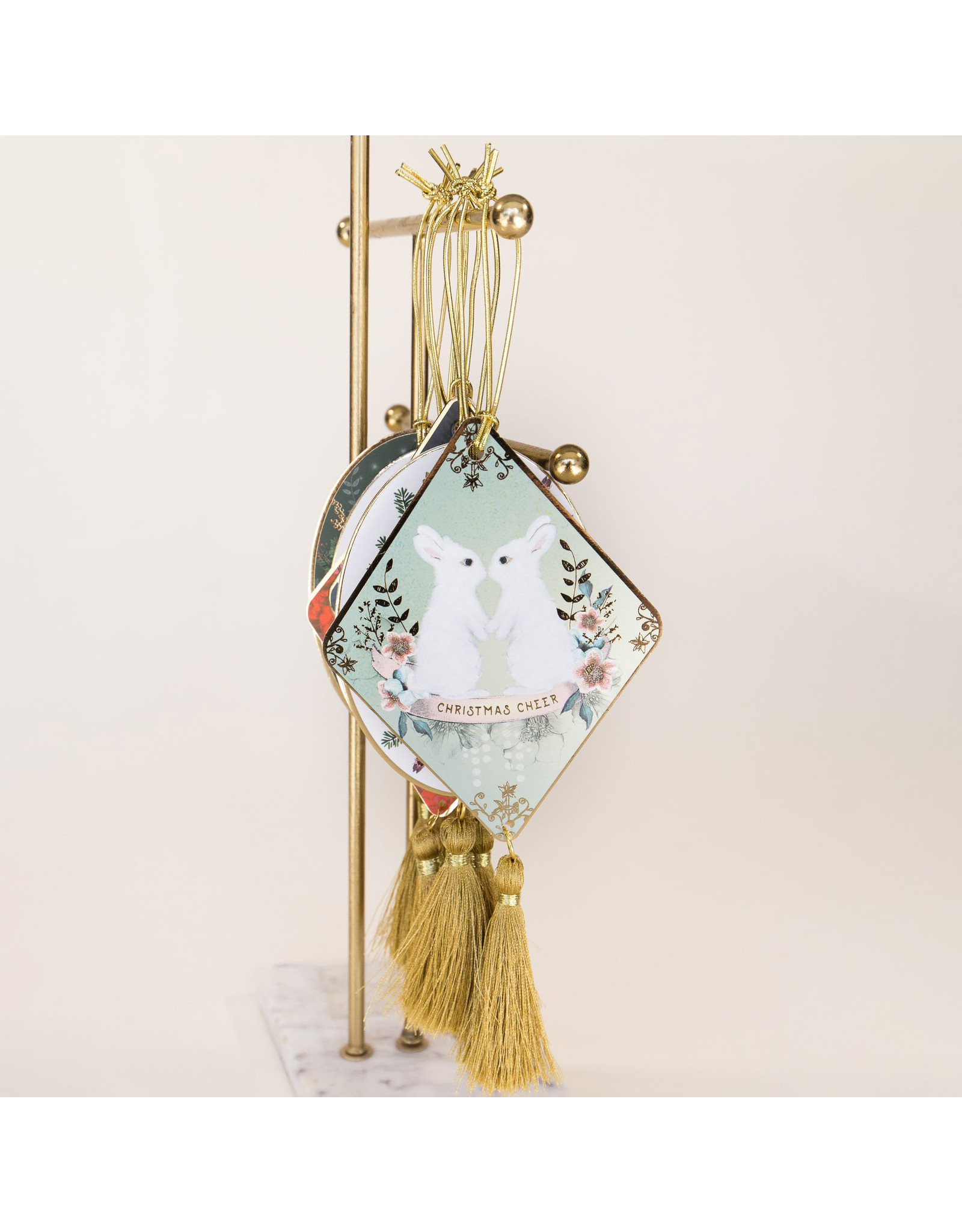 Papaya! Christmas Bunnies Holiday Ornament