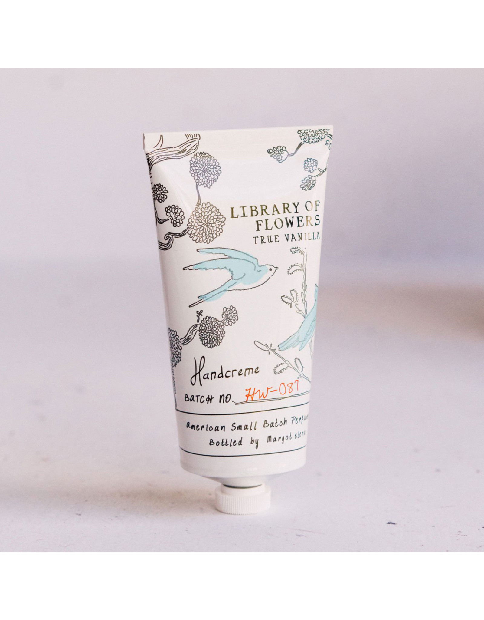 Library of Flowers True Vanilla Boxed Handcreme
