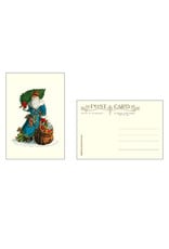 Rossi Santa Claus Vintage Postcard (Blue)