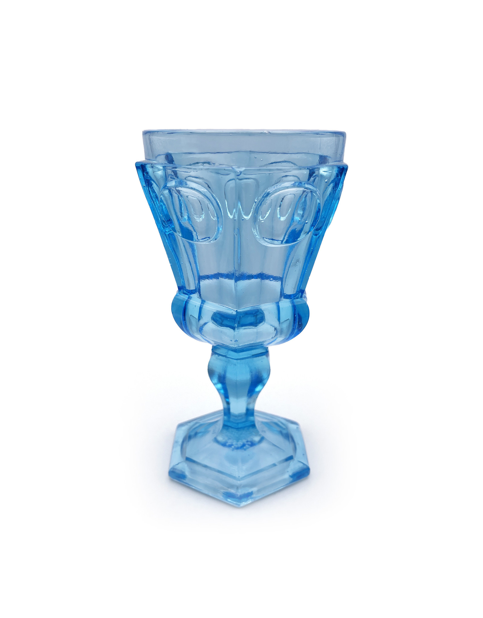 Maltsov Vintage Blue Russian Goblet