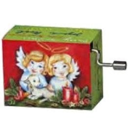 Fridolin Angel We Wish You a Merry Christmas Music Box