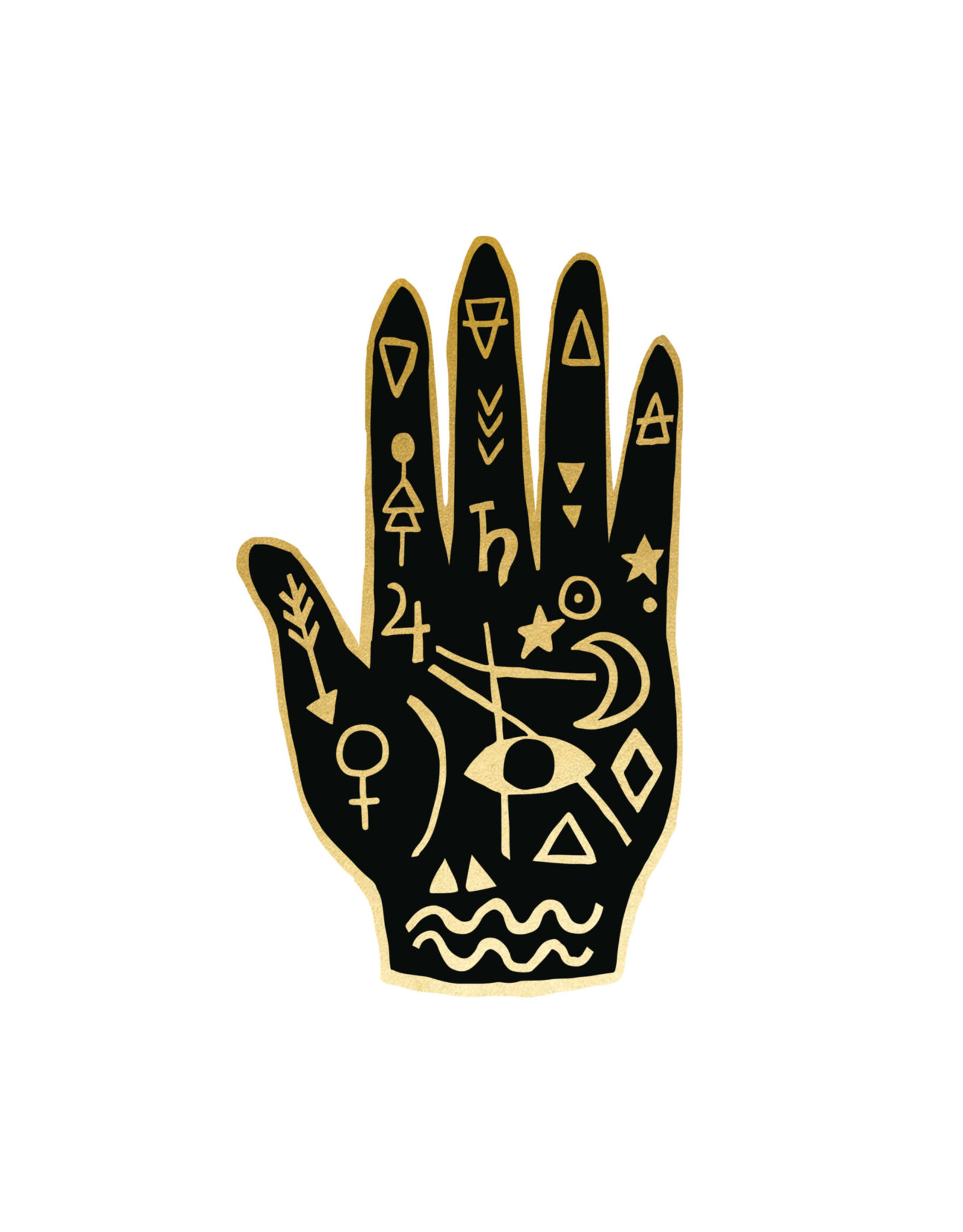 Tattly Mystic Hand Packaged Pair