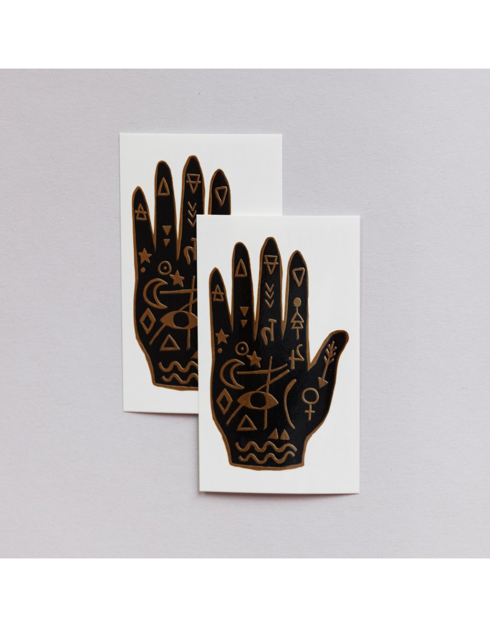 Tattly Mystic Hand Packaged Pair