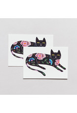 Tattly Flower Cat Tattly Packaged Pair