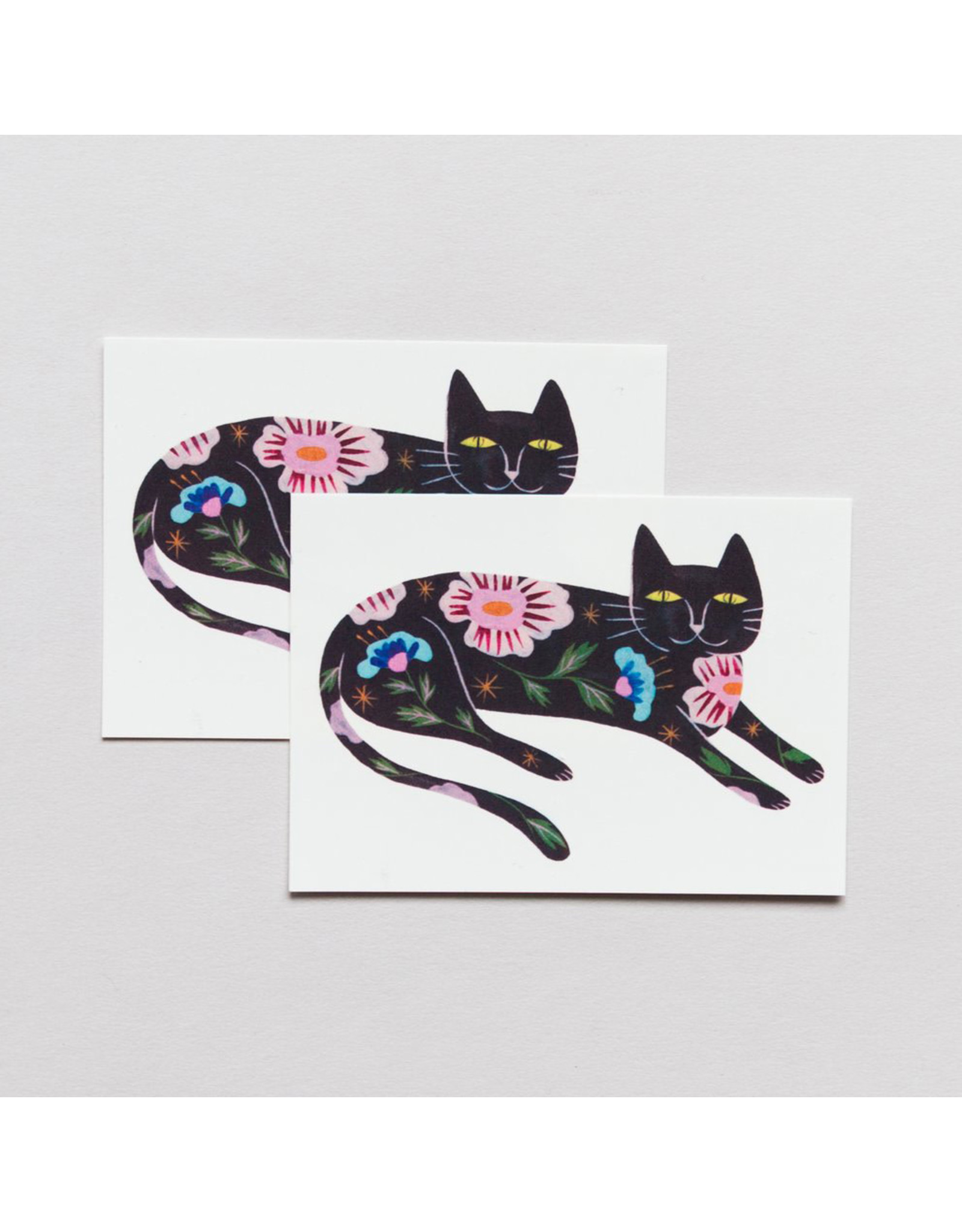Tattly Flower Cat Tattly Packaged Pair