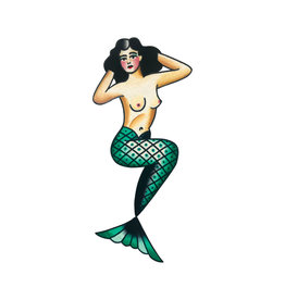 Tattly Mermaid Temporary Tattoo Pair