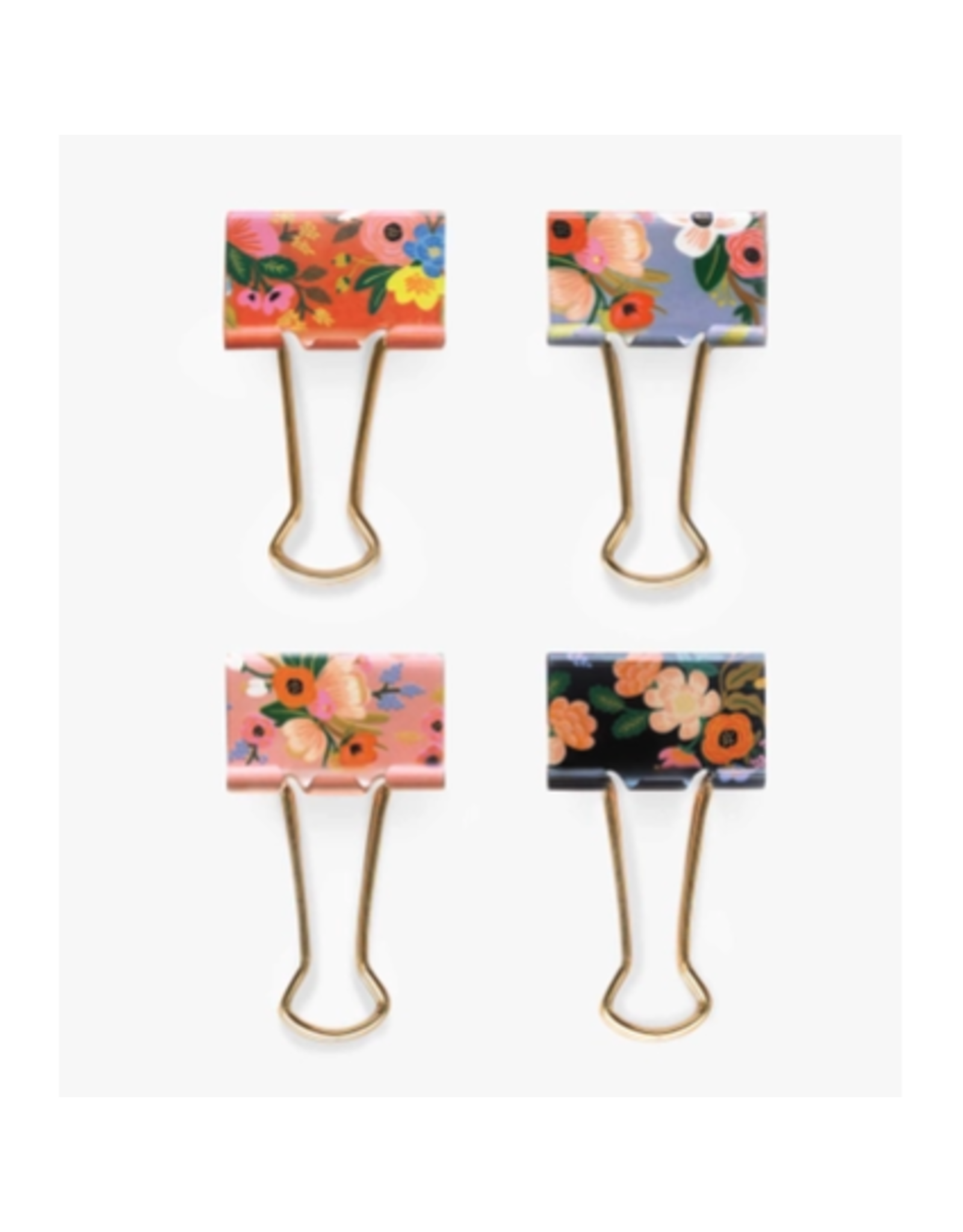 Rifle Paper Co. Lively Floral Binder Clips