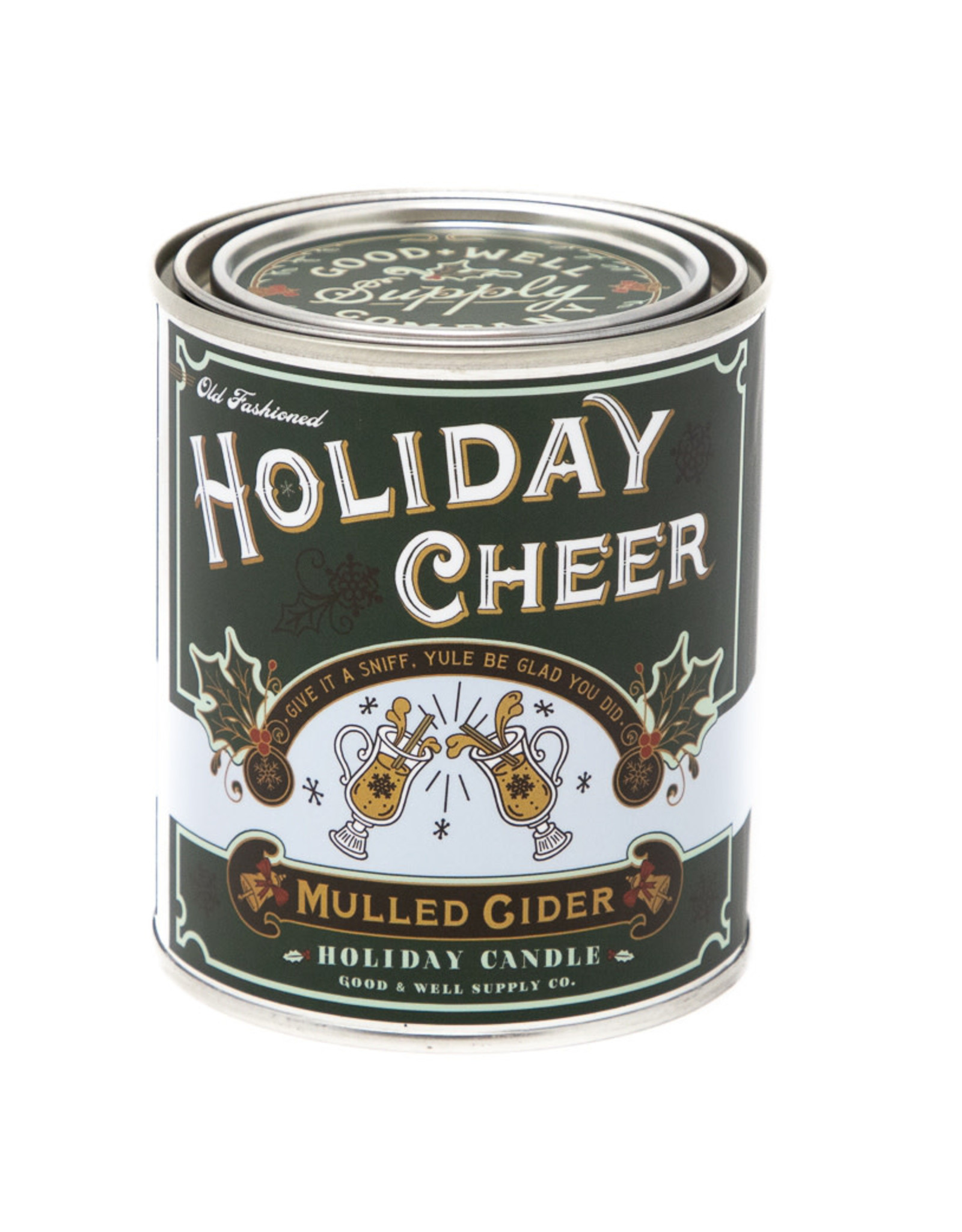 Good & Well Supply Co. Half-Pint Holiday Cheer Mulled Cider Candle