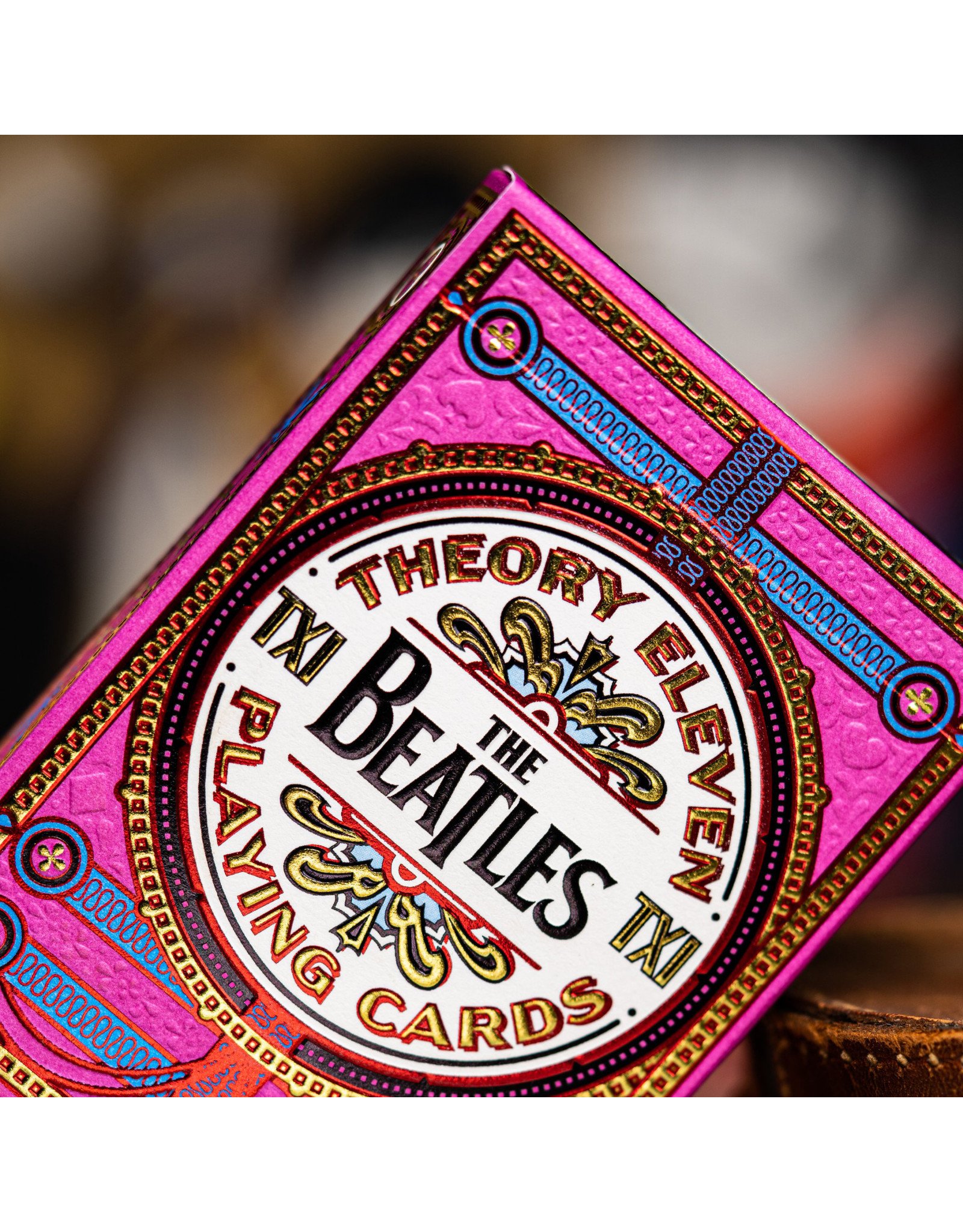 Theory 11 Beatles Pink Playing Cards