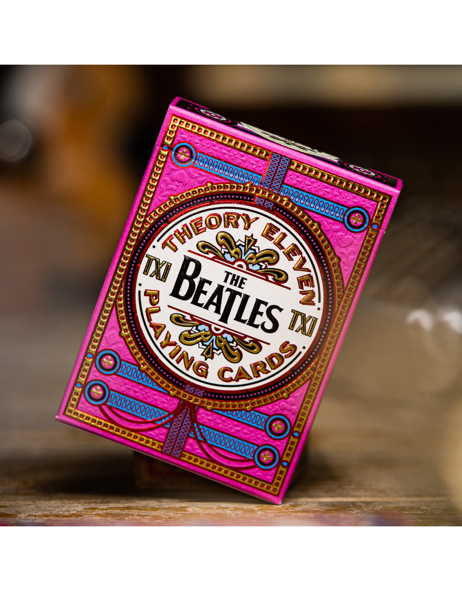 Theory 11 Beatles Pink Playing Cards