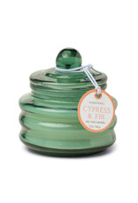 Paddywax Cypress & Fir 3oz Candle Silver Mercury Glass with Lid