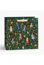 Rifle Paper Co. Large Nutcracker Holiday Gift Bag