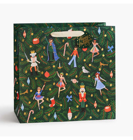 Rifle Paper Co. Large Nutcracker Holiday Gift Bag