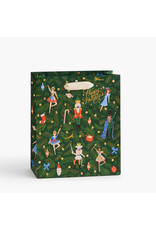Rifle Paper Co. Medium Nutcracker Holiday Gift Bag