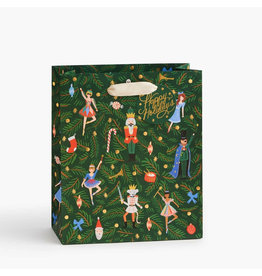 Rifle Paper Co. Medium Nutcracker Holiday Gift Bag