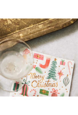 Rifle Paper Co. Holiday Paper Cocktail Napkins Pack of 20