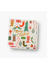 Rifle Paper Co. Holiday Paper Cocktail Napkins Pack of 20