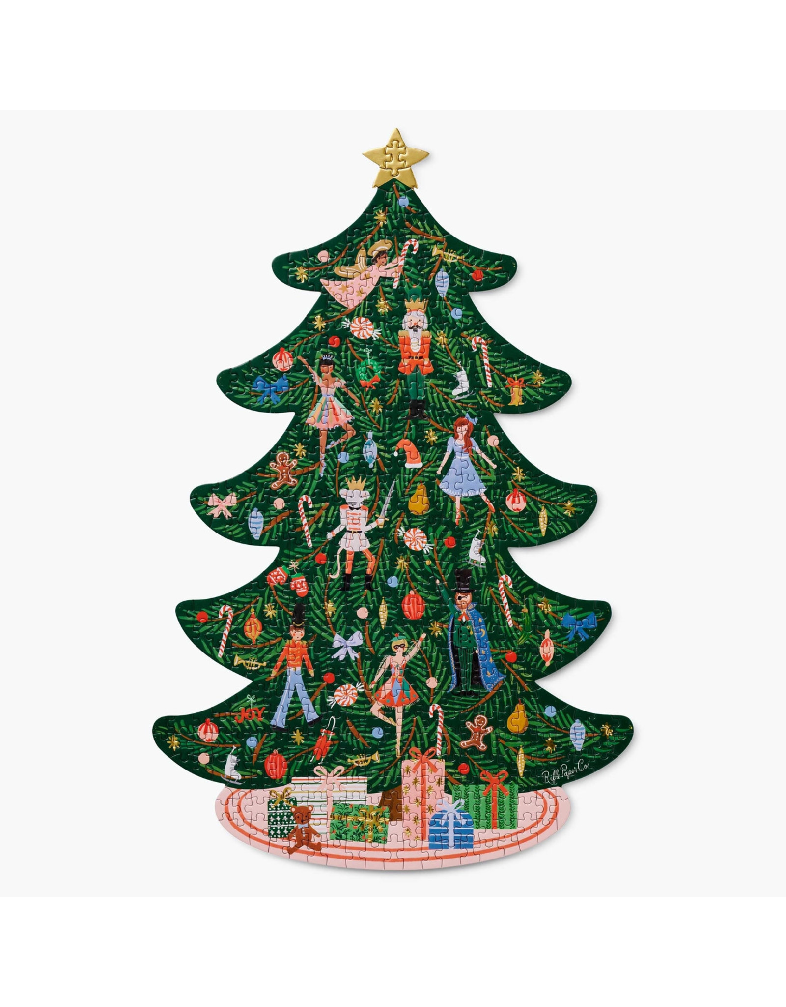 Rifle Paper Co. Nutcracker Holiday Jigsaw Puzzle 500pc